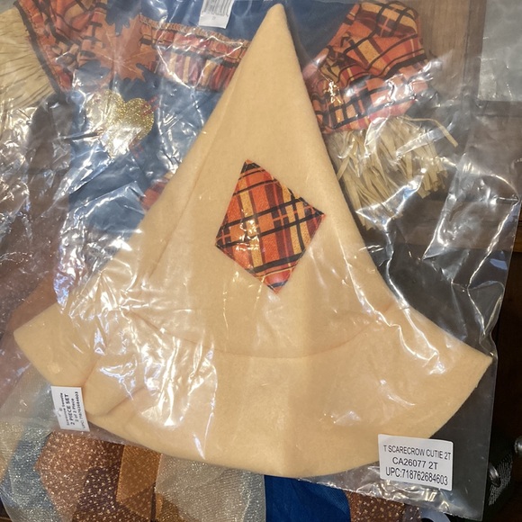 Girls Scarecrow Halloween Costume - Picture 2 of 3